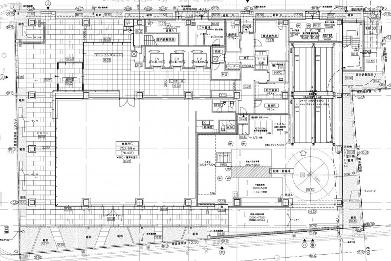 福岡市博多区（仮称）博多駅前4丁目オフィスビル計画の物件詳細画像