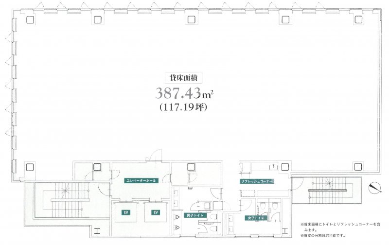 福岡市中央区（仮称）朝日生命薬院ビルの物件詳細画像