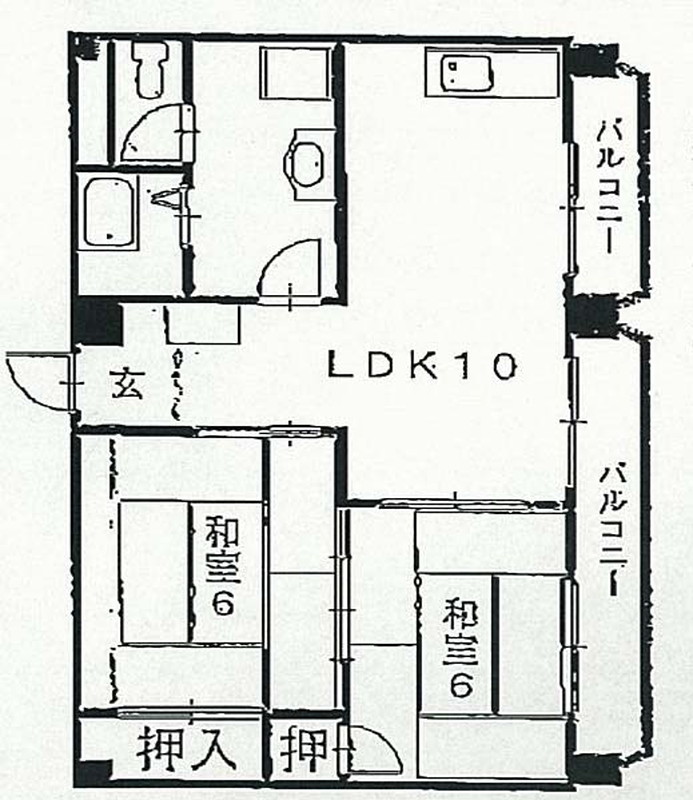 福岡市中央区103大稲マンションの物件詳細画像