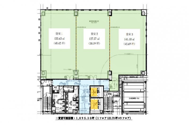 福岡市博多区（仮称）東比恵４丁目オフィスビル計画の物件詳細画像