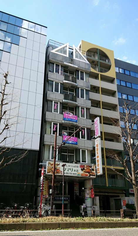 福岡市中央区ベスト北天神ビルの物件外観