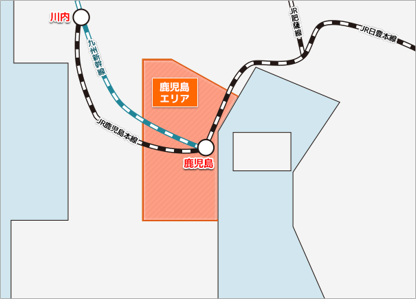 鹿児島詳細エリアマップ