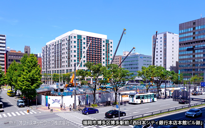 西日本シティ銀行本店本館ビル跡